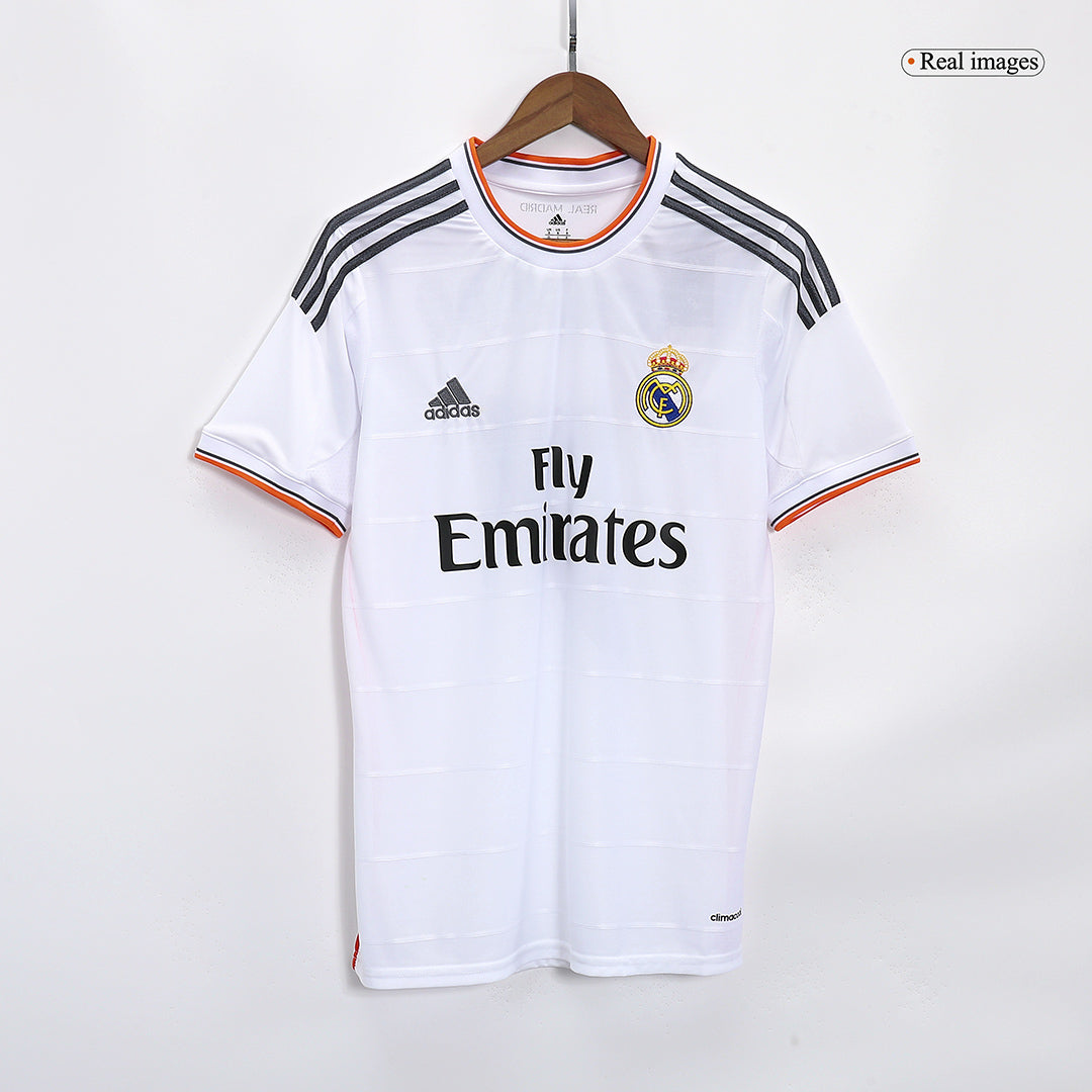 Real Madrid RONALDO #7 Home Retro Football Jersey 2013/14
