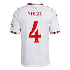 Pánské Liverpool VIRGIL #4 Pryč Fotbalový dres 2026/27 - UCL