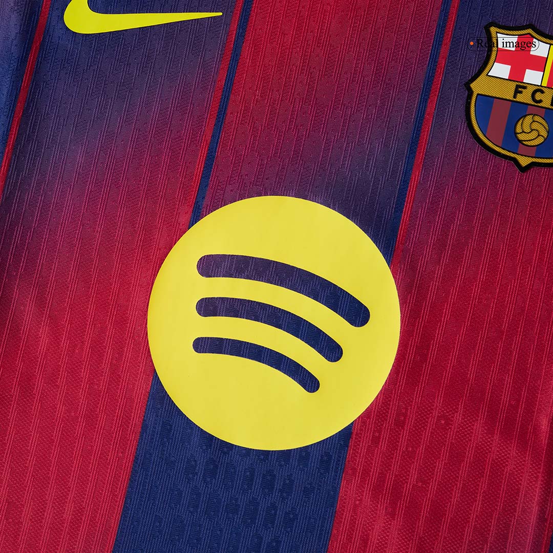 Barcelona RAPHINHA #11 Home Football Shirt 2025/26 UCL - Player Version