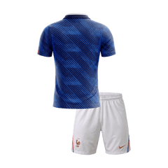 Děti France Domov Fotbalový dres Kit(dres + šortky) Mistrovství světa 2026