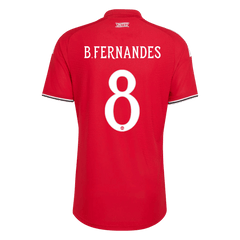 Manchester United B. FERNANDES #8 Domov Fotbalový dres 2026/27 - verze pro hráče - UCL
