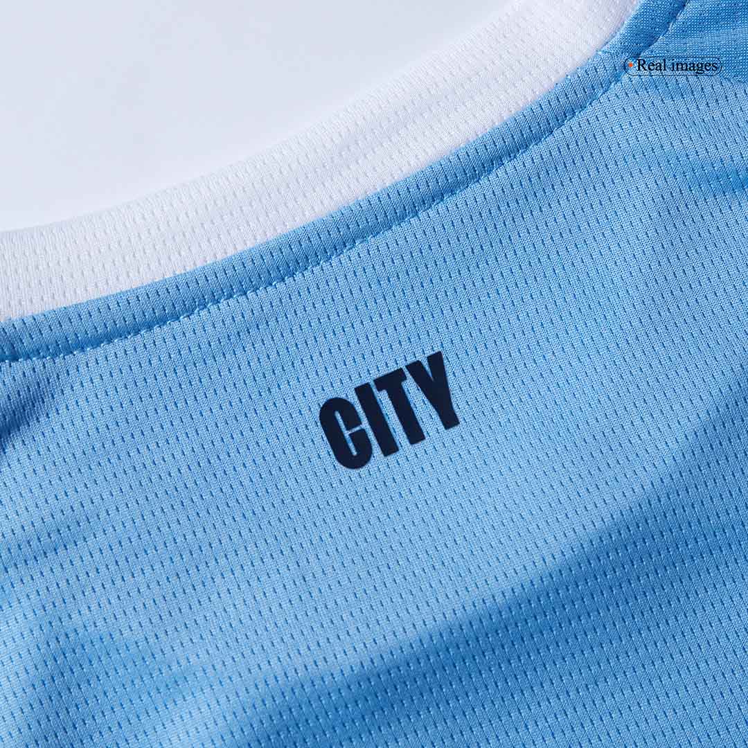 Dětská souprava domácího dresu Manchester City (dres + šortky) 2025/26