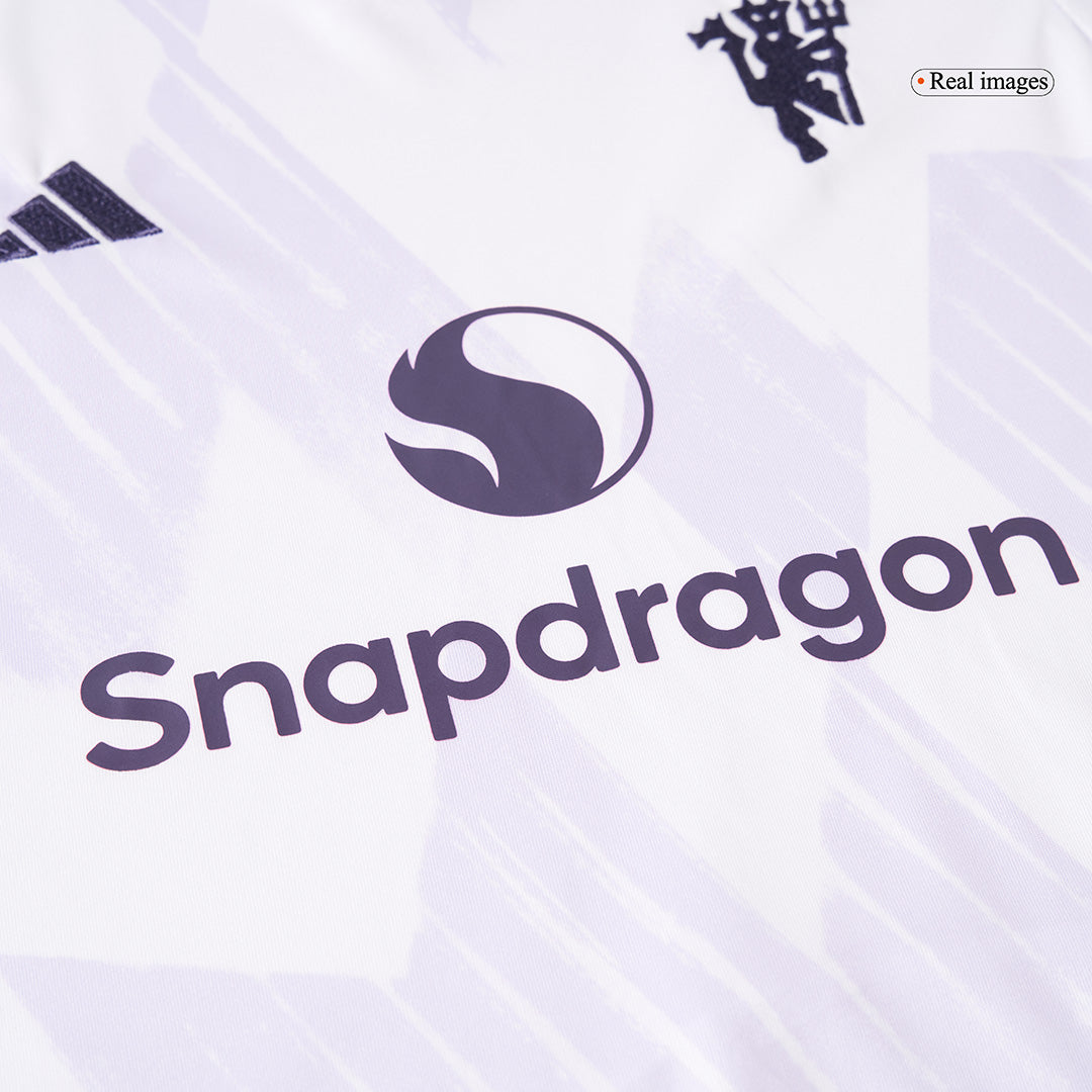 Dětská sada venkovního dresu Manchester United (dres + šortky) 2025/26