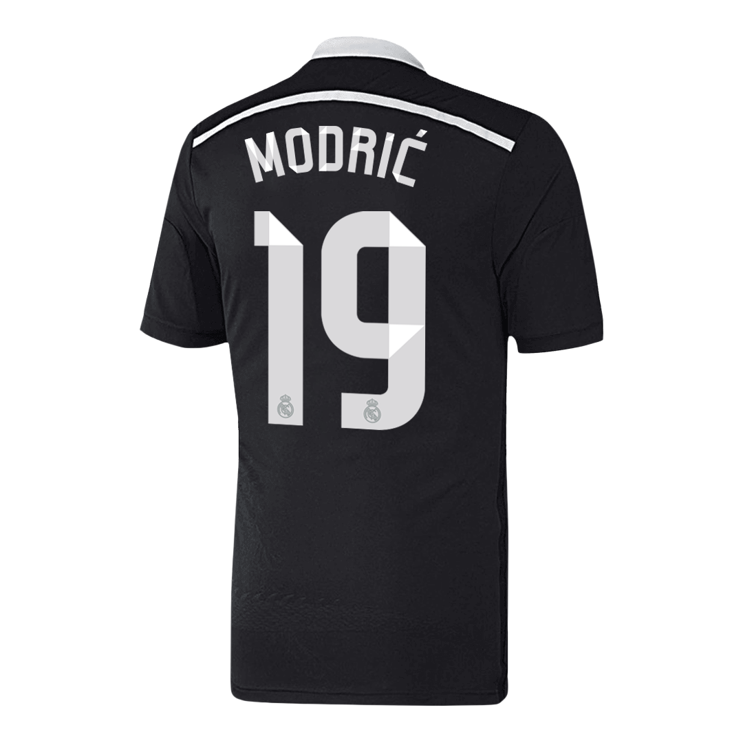 Real Madrid MODRIĆ #19 Třetí venkovní retro fotbalový dres 2014/15
