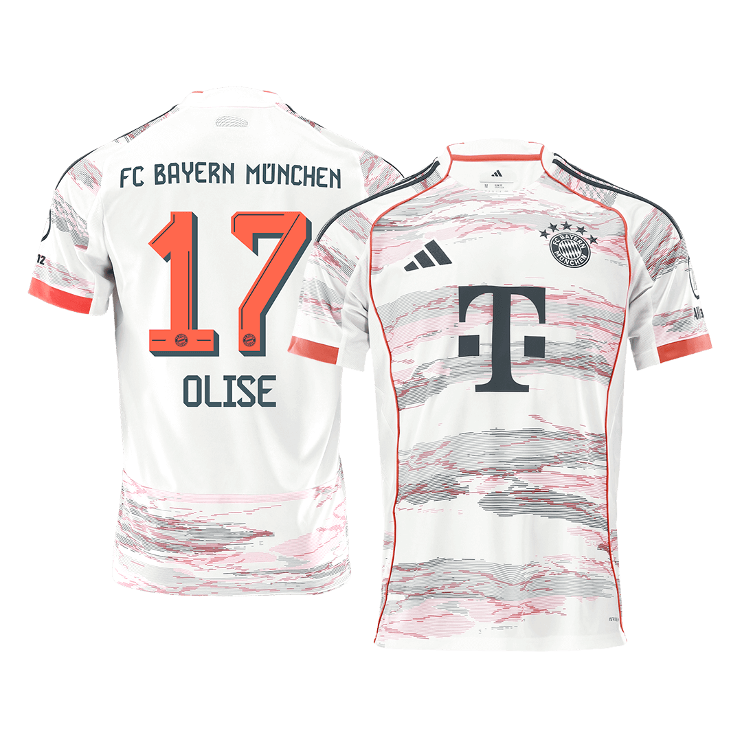 Pánské Bayern Munich OLISE #17 Pryč Fotbalový dres 2025/26