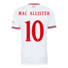 Liverpool MAC ALLISTER #10 Pryč Fotbalový dres 2026/27 - verze pro hráče - UCL