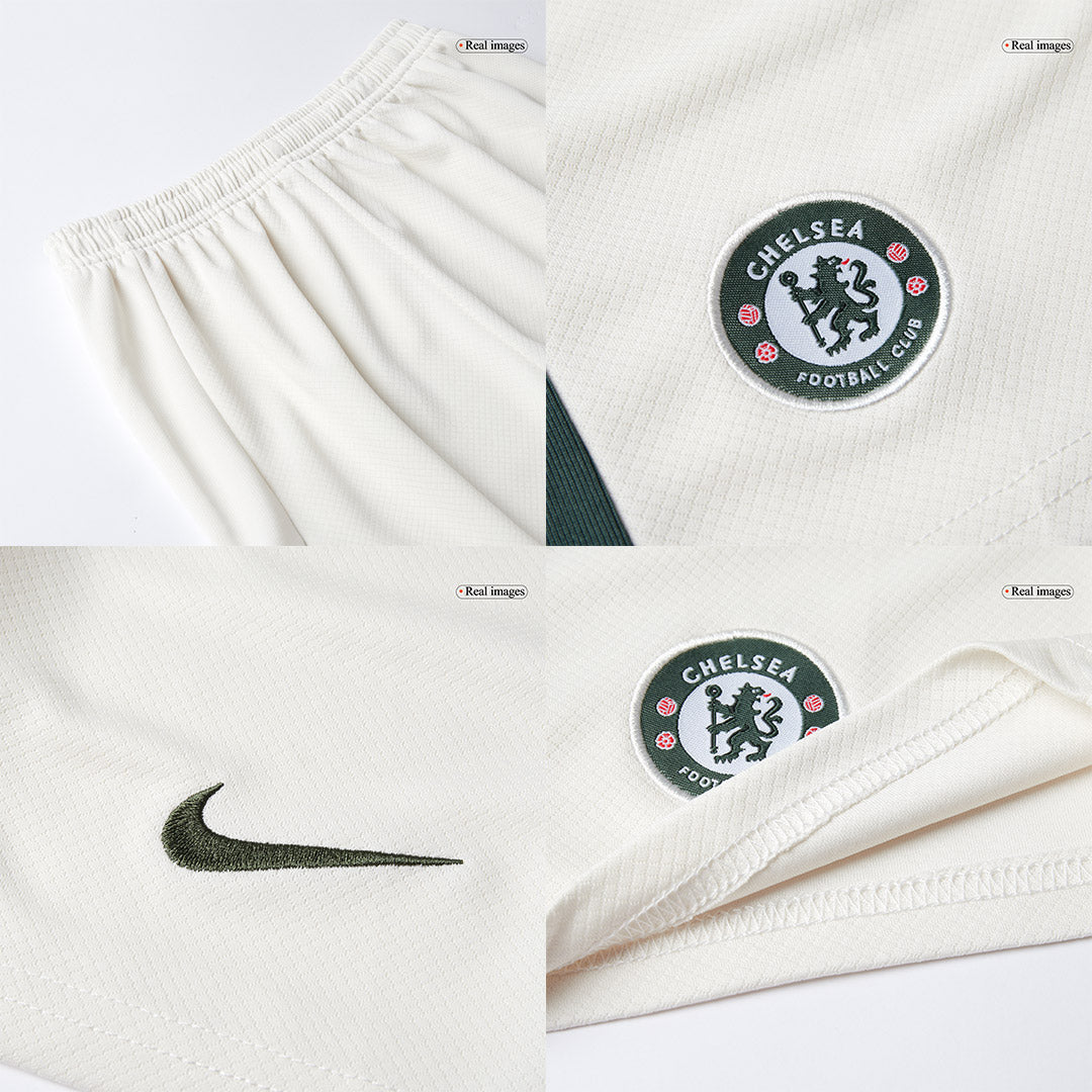 Dětský dres Chelsea pro venkovní použití (dres + šortky) 2025/26