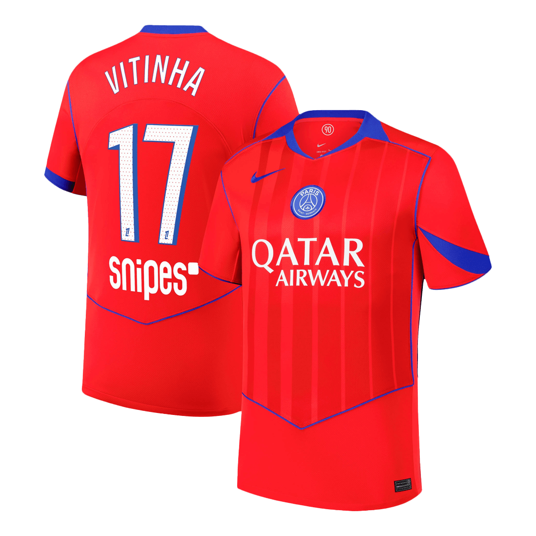 Pánské PSG VITINHA #17 Třetí pryč Fotbalový dres 2025/26