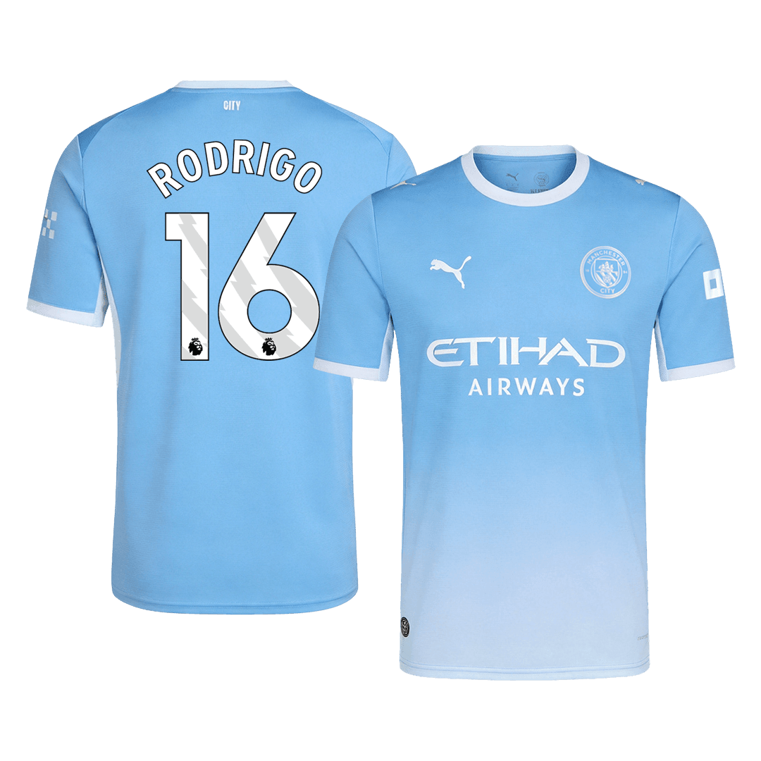 Pánské Manchester City RODRIGO #16 Domov Fotbalový dres 2026/27