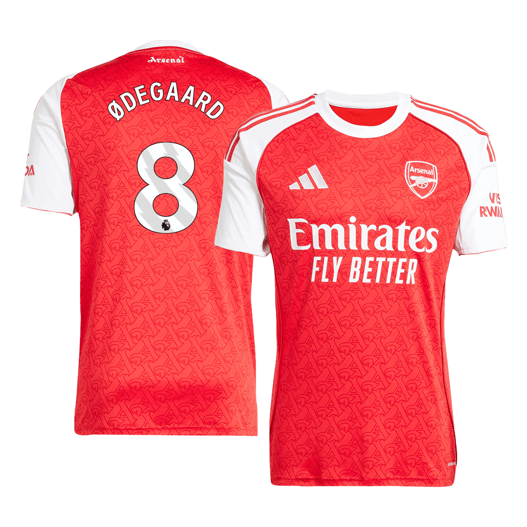 Pánský fotbalový dres Arsenal ØDEGAARD #8 Domácí 2025/26