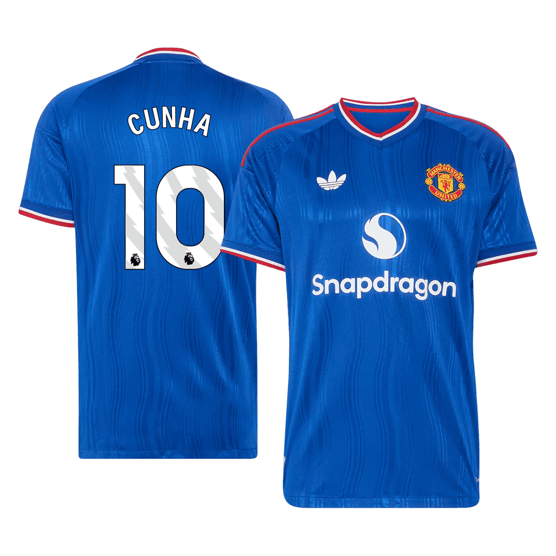 Manchester United CUNHA #10 Pryč Fotbalový dres 2026/27 - verze pro hráče