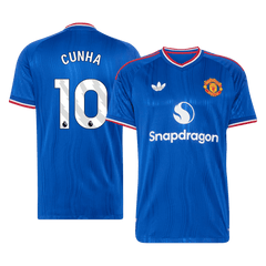 Manchester United CUNHA #10 Pryč Fotbalový dres 2026/27 - verze pro hráče