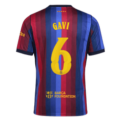 Pánské Barcelona GAVI #6 Domov Fotbalový dres 2026/27 - UCL