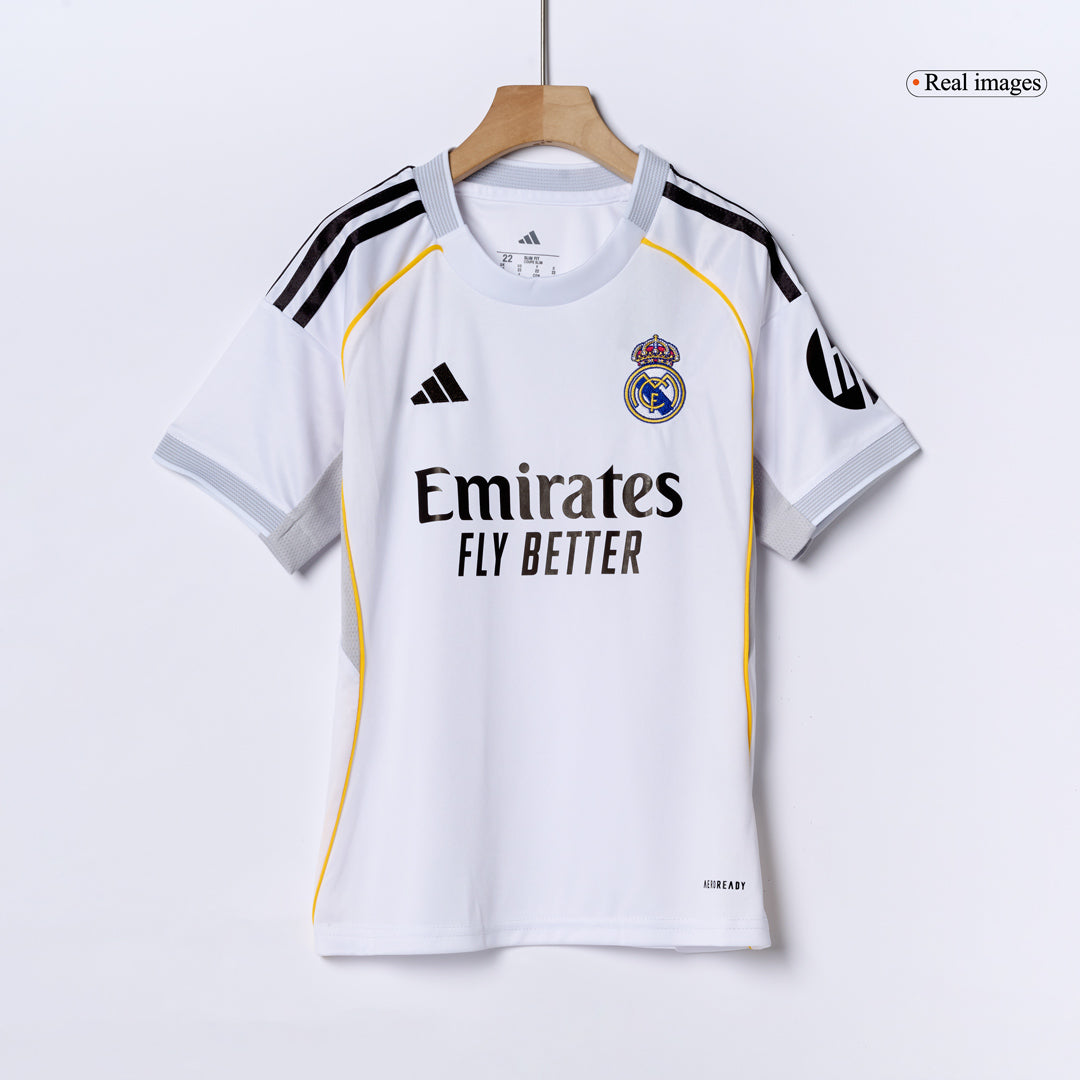 Real Madrid Home Jersey Kids (Shirt + Shorts) 2025/26