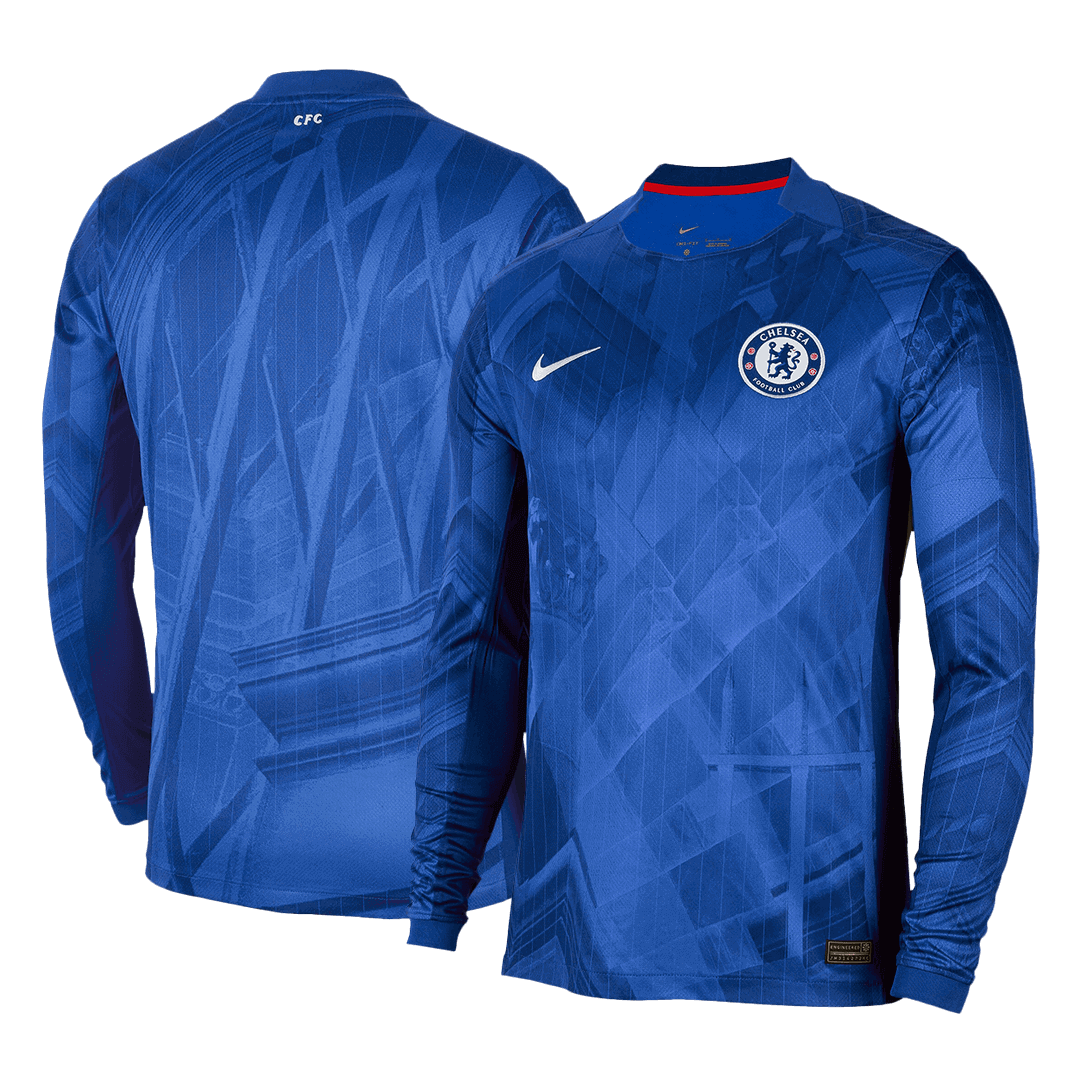 Fotbalový dres Chelsea Domácí s dlouhým rukávem 2025/26 Modrý