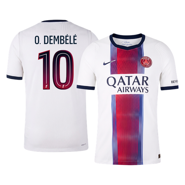 PSG O. DEMBÉLÉ #10 Pryč Fotbalový dres 2026/27 - verze pro hráče