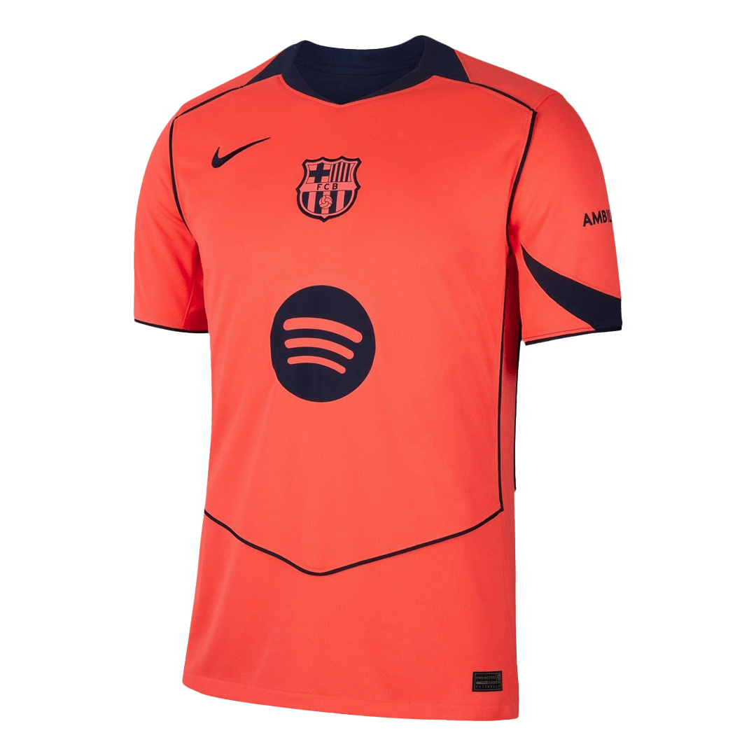 Pánské Barcelona F.DE JONG #21 Třetí pryč Fotbalový dres 2025/26 - UCL
