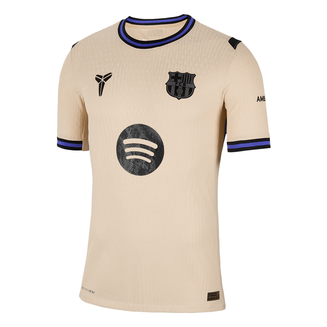 Barcelona F.DE JONG #21 Away Football Jersey 2025/26 – Player Version – UCL