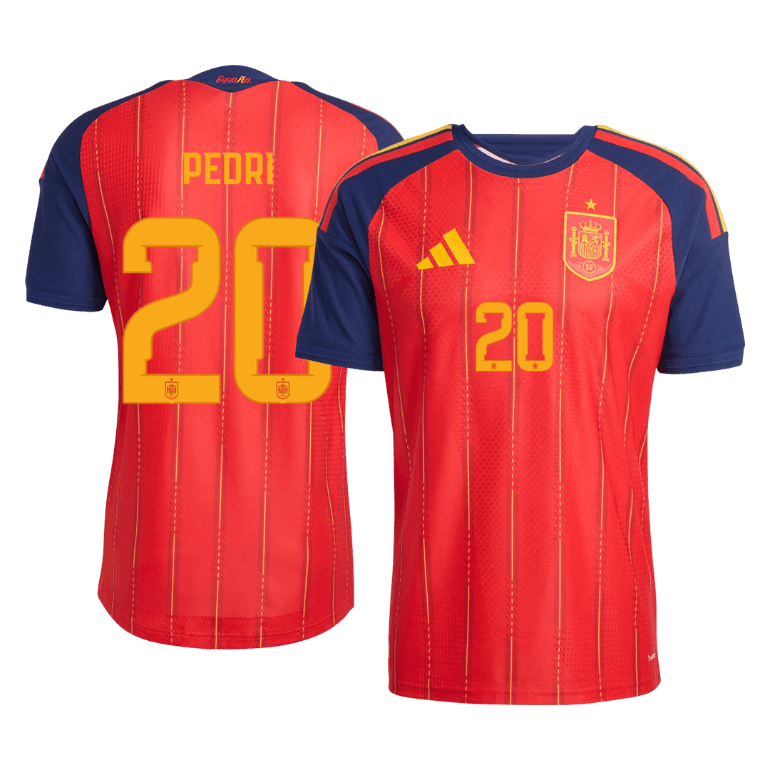 Spain PEDRI #20 Domov Fotbalový dres Mistrovství světa 2026 - verze pro hráče