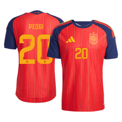 Spain PEDRI #20 Domov Fotbalový dres Mistrovství světa 2026 - verze pro hráče