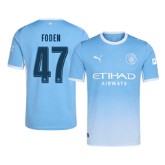 Pánské Manchester City FODEN #47 Domov Fotbalový dres 2026/27 - UCL