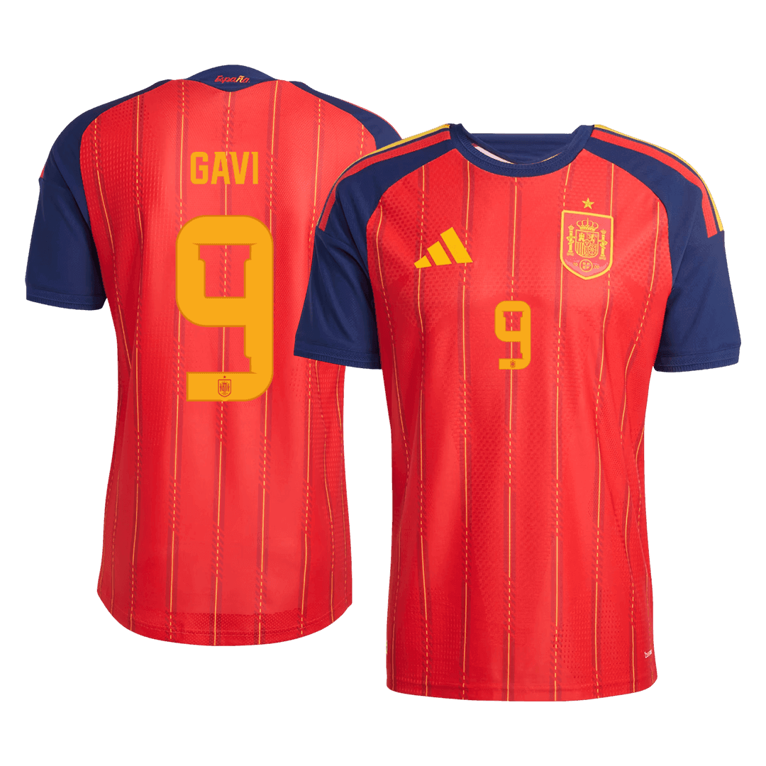 Spain GAVI	 #9 Domov Fotbalový dres Mistrovství světa 2026 - verze pro hráče