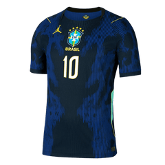 Brazil NEYMAR JR. #10 Pryč Fotbalový dres Mistrovství světa 2026 - verze pro hráče