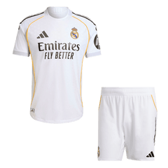 Real Madrid Men's Home Jersey Set (Shirt+Shorts) 2025/26 - Player Version