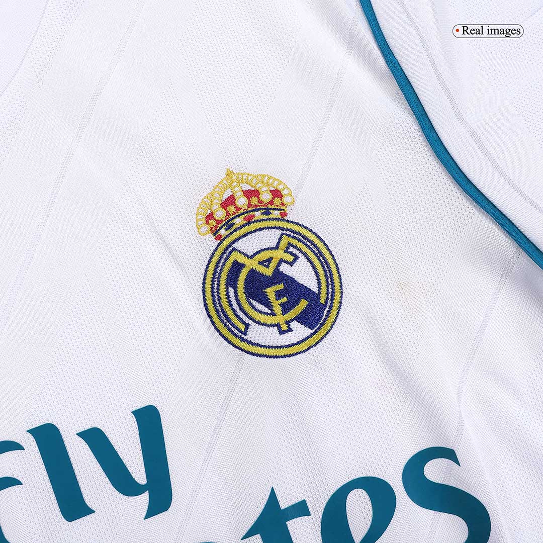 Real Madrid BENZEMA #9 Domácí Retro fotbalový dres 2017/18