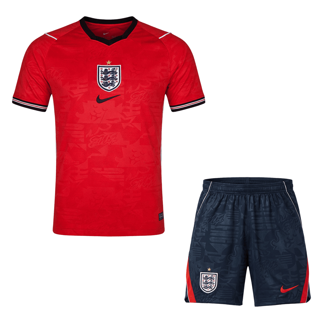 Pánské England Pryč World Cup Fotbalový dres (Jersey+Shorts) Kit Mistrovství světa2026