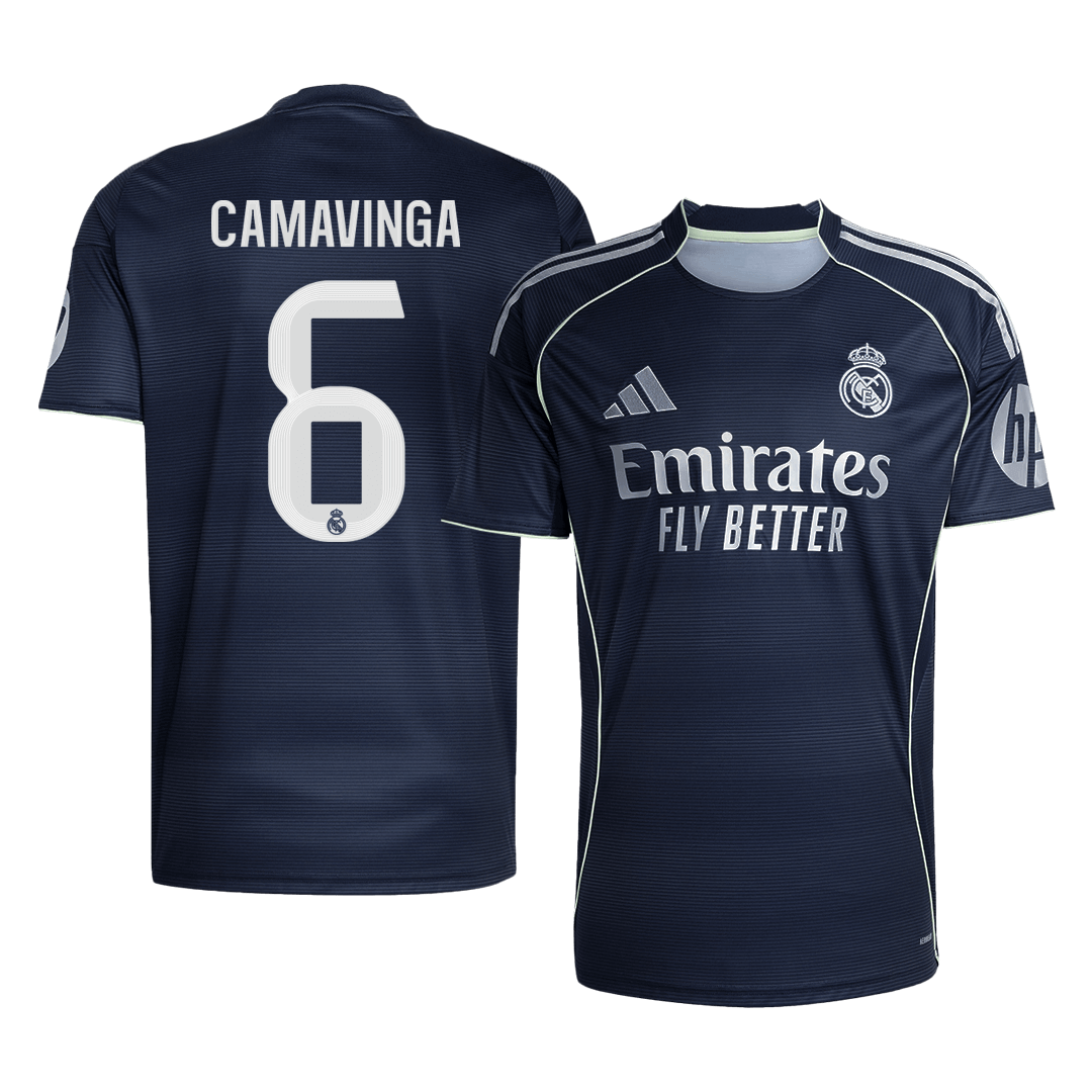 Pánské Real Madrid CAMAVINGA #6 Pryč Fotbalový dres 2025/26