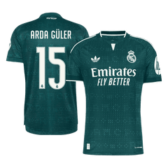 Real Madrid ARDA GÜLER #15 Pryč Fotbalový dres 2026/27 - verze pro hráče