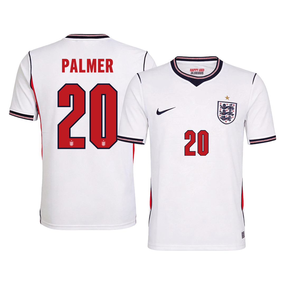 Pánské England PALMER #20 Domov Fotbalový dres Mistrovství světa 2026