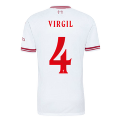 Liverpool VIRGIL #4 Pryč Fotbalový dres 2026/27 - verze pro hráče - UCL