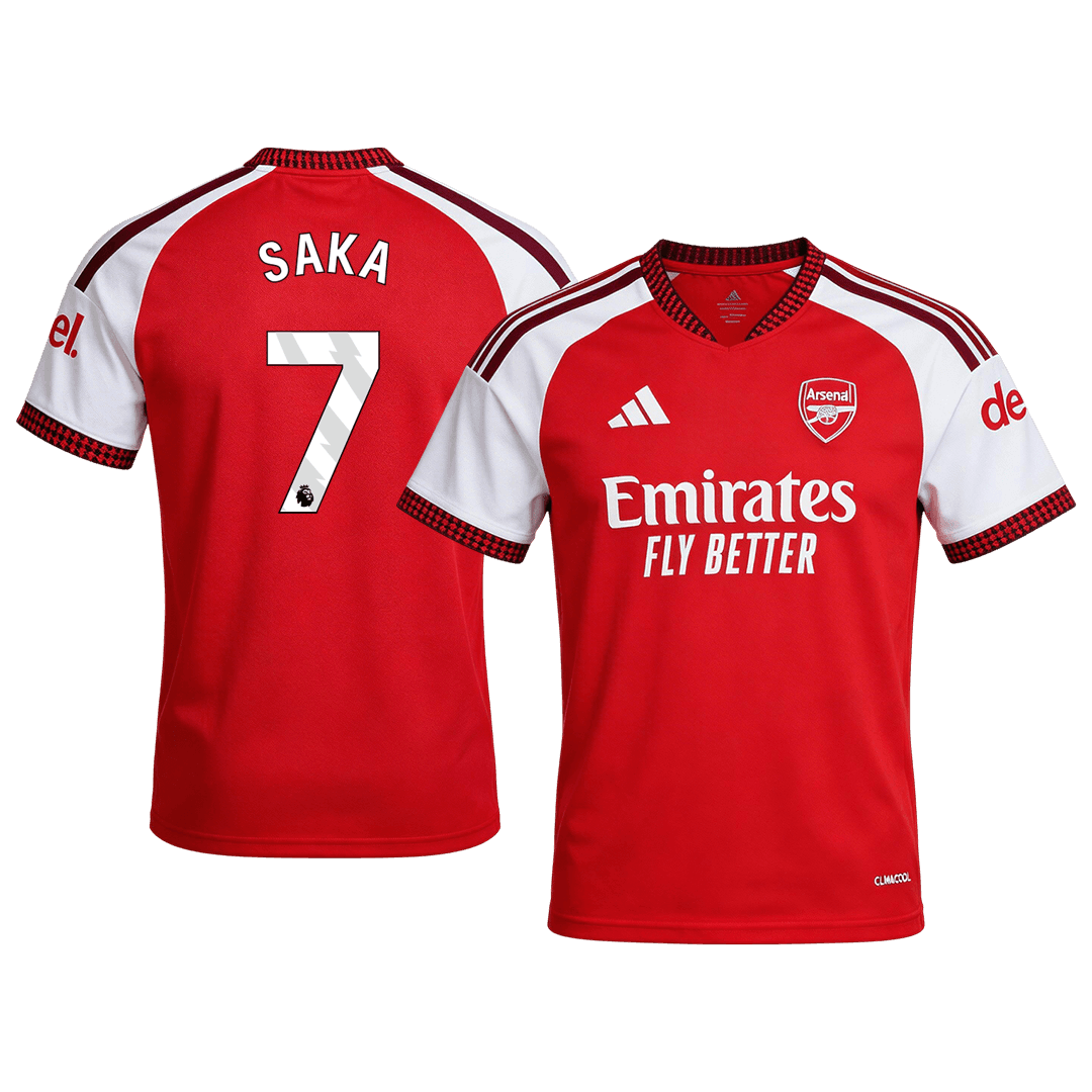 Pánské Arsenal SAKA #7 Domov Fotbalový dres 2026/27