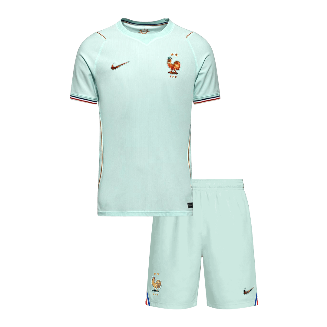 Děti France Pryč Fotbalový dres Kit(dres + šortky) Mistrovství světa 2026