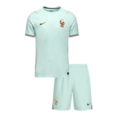 Děti France Pryč Fotbalový dres Kit(dres + šortky) Mistrovství světa 2026