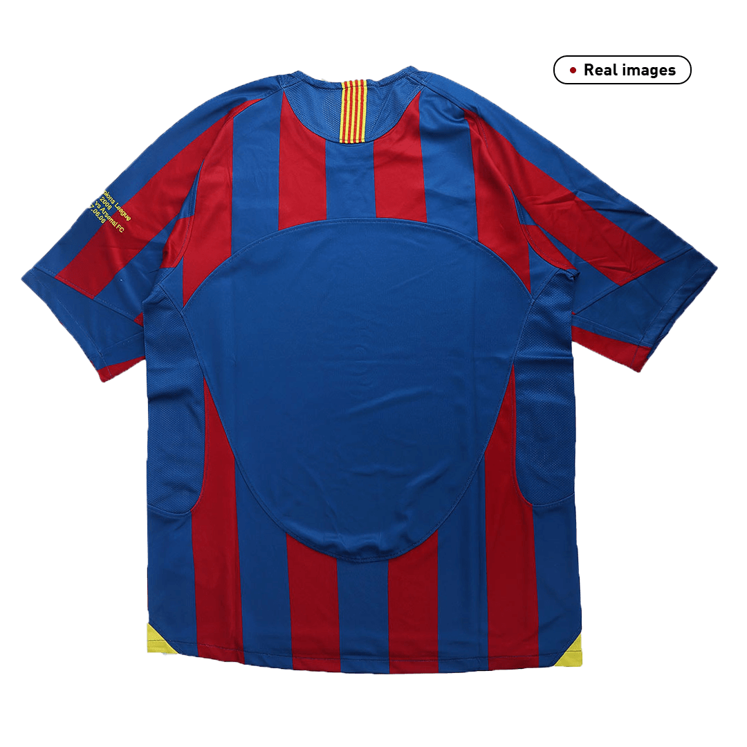 Barcelona Home Retro Football Shirt 2005/06 - UCL