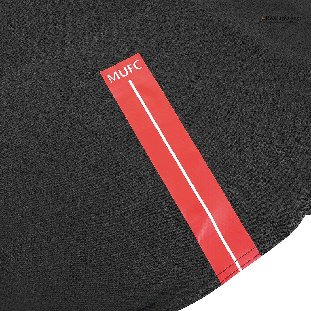 Manchester United RONALDO #7 venkovní retro fotbalový dres s dlouhým rukávem 2007/08