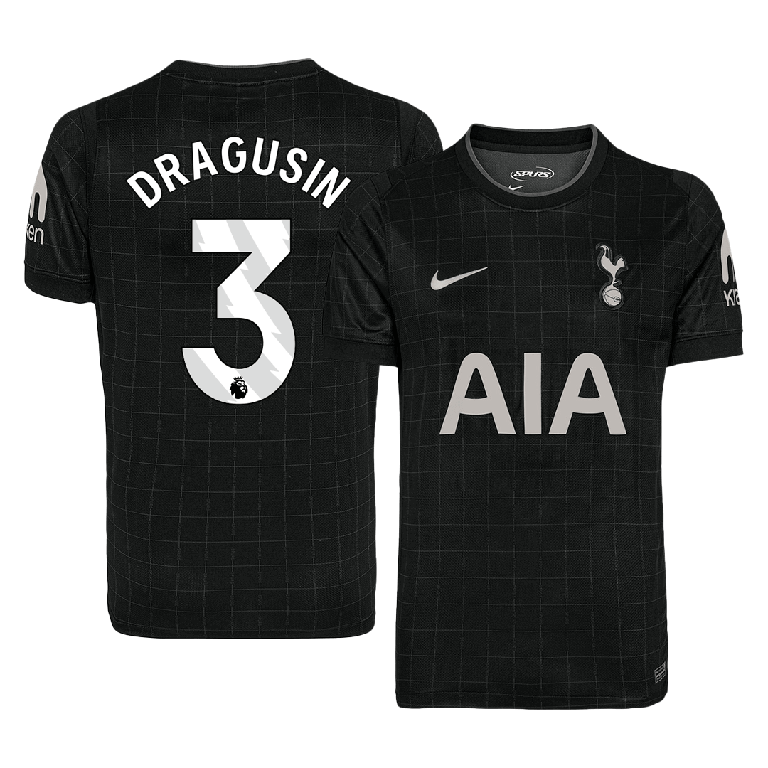 Pánské Tottenham Hotspur DRAGUSIN #3 Pryč Fotbalový dres 2025/26