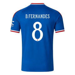 Pánské Manchester United B. FERNANDES #8 Pryč Fotbalový dres 2026/27 - UCL