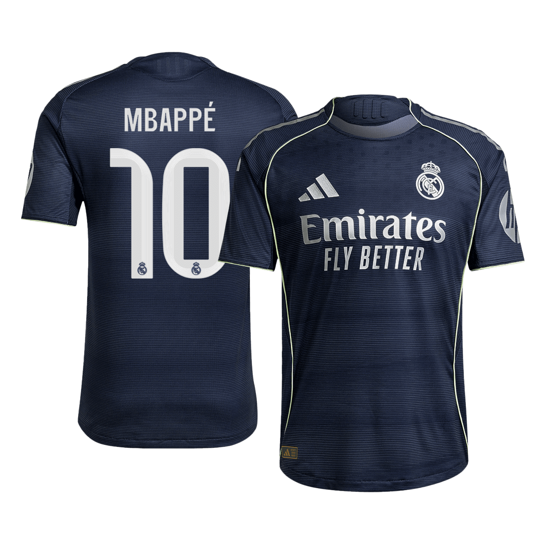 Real Madrid MBAPPÉ #10 venkovní fotbalový dres 2025/26 – verze pro hráče