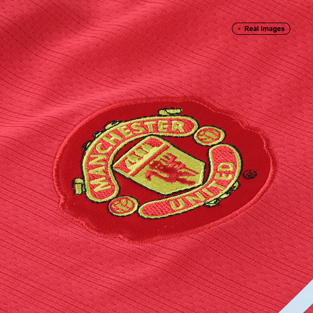 Manchester United SCHOLES #18 Domácí Retro fotbalový dres 2007/08