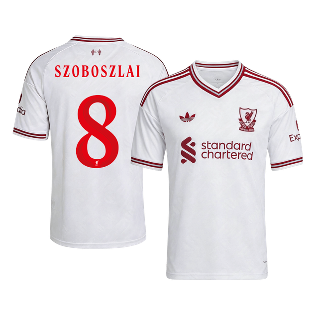Pánské Liverpool SZOBOSZLAI #8 Pryč Fotbalový dres 2026/27 - UCL