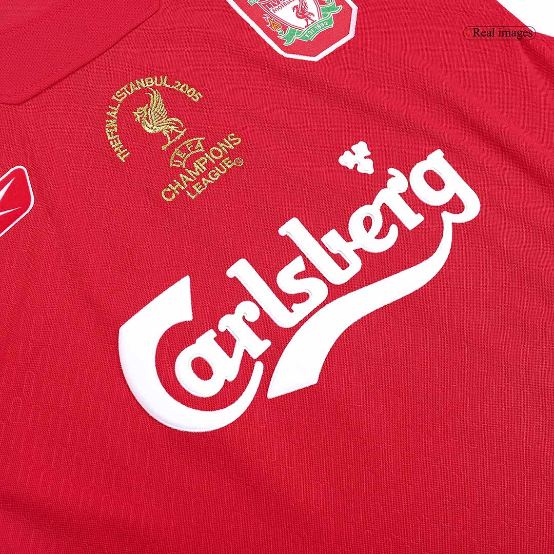 Retro fotbalový dres Liverpool 2005 - UCL