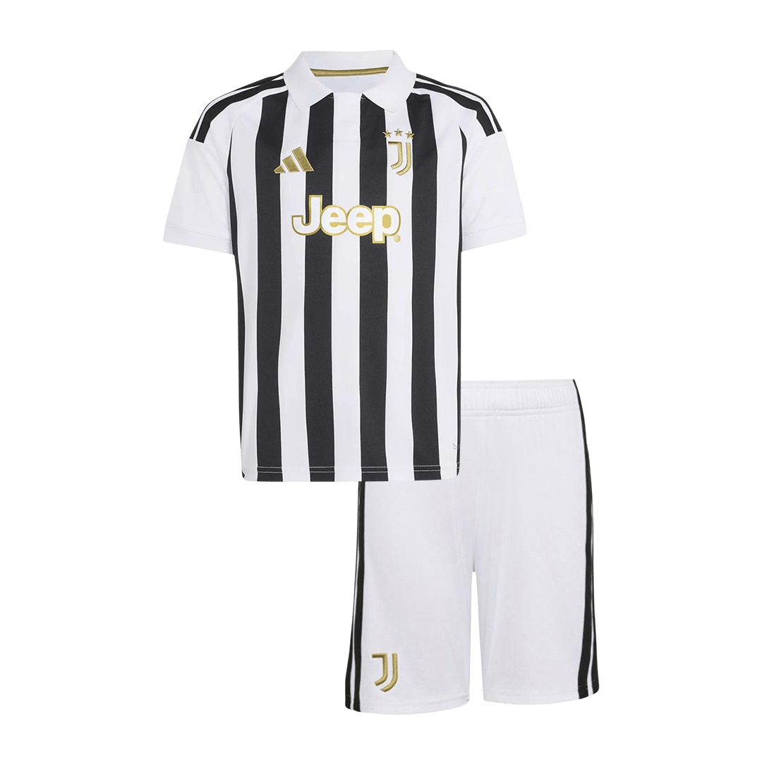 Děti Juventus Domov Fotbalový dres Kit(dres + šortky) 2026/27