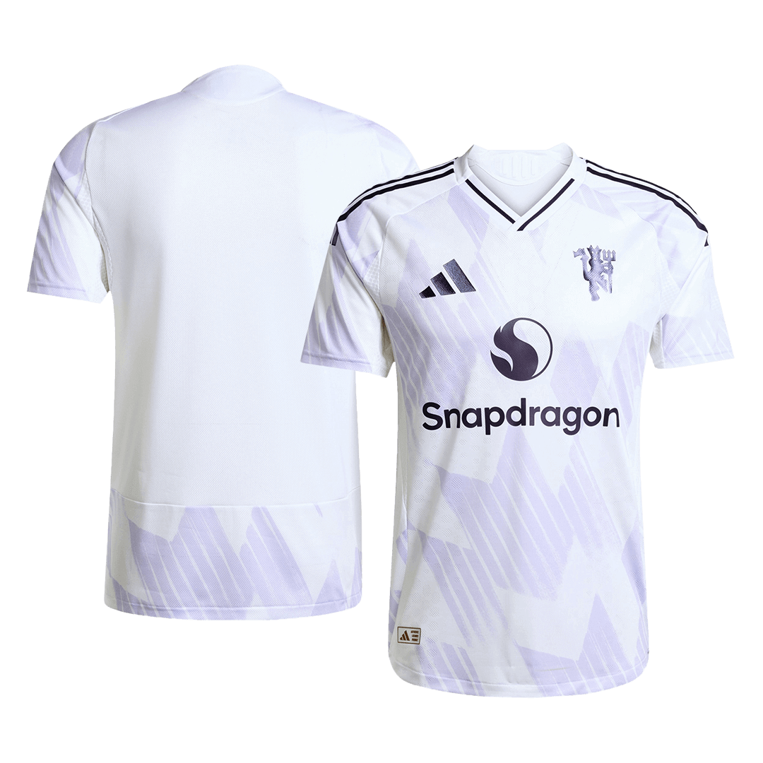 Venku fotbalový dres Manchester United 2025/26 – verze pro hráče