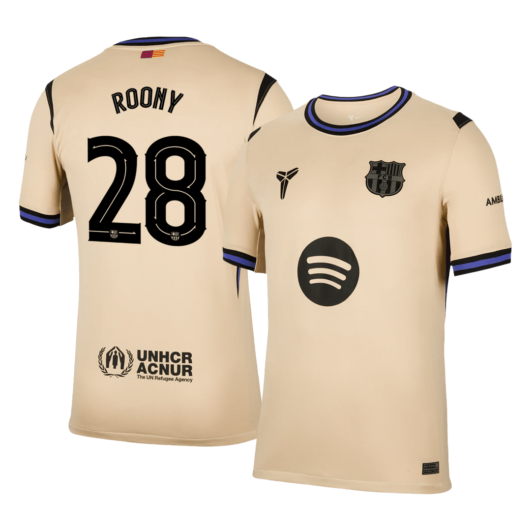 Pánské Barcelona ROONY #28 Pryč Fotbalový dres 2025/26