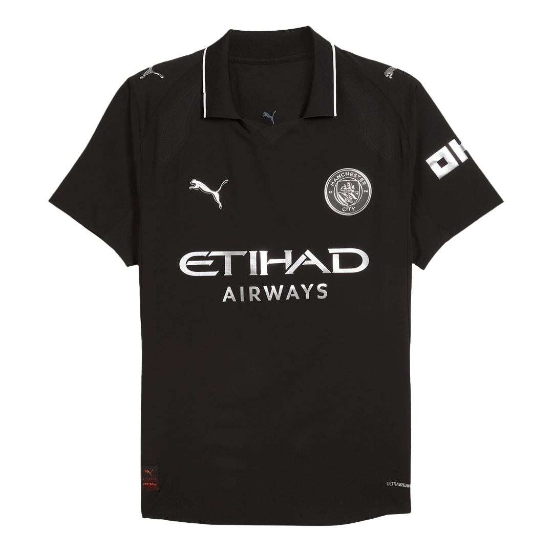 Manchester City 2025/26 Away Football Shirt - Player Version