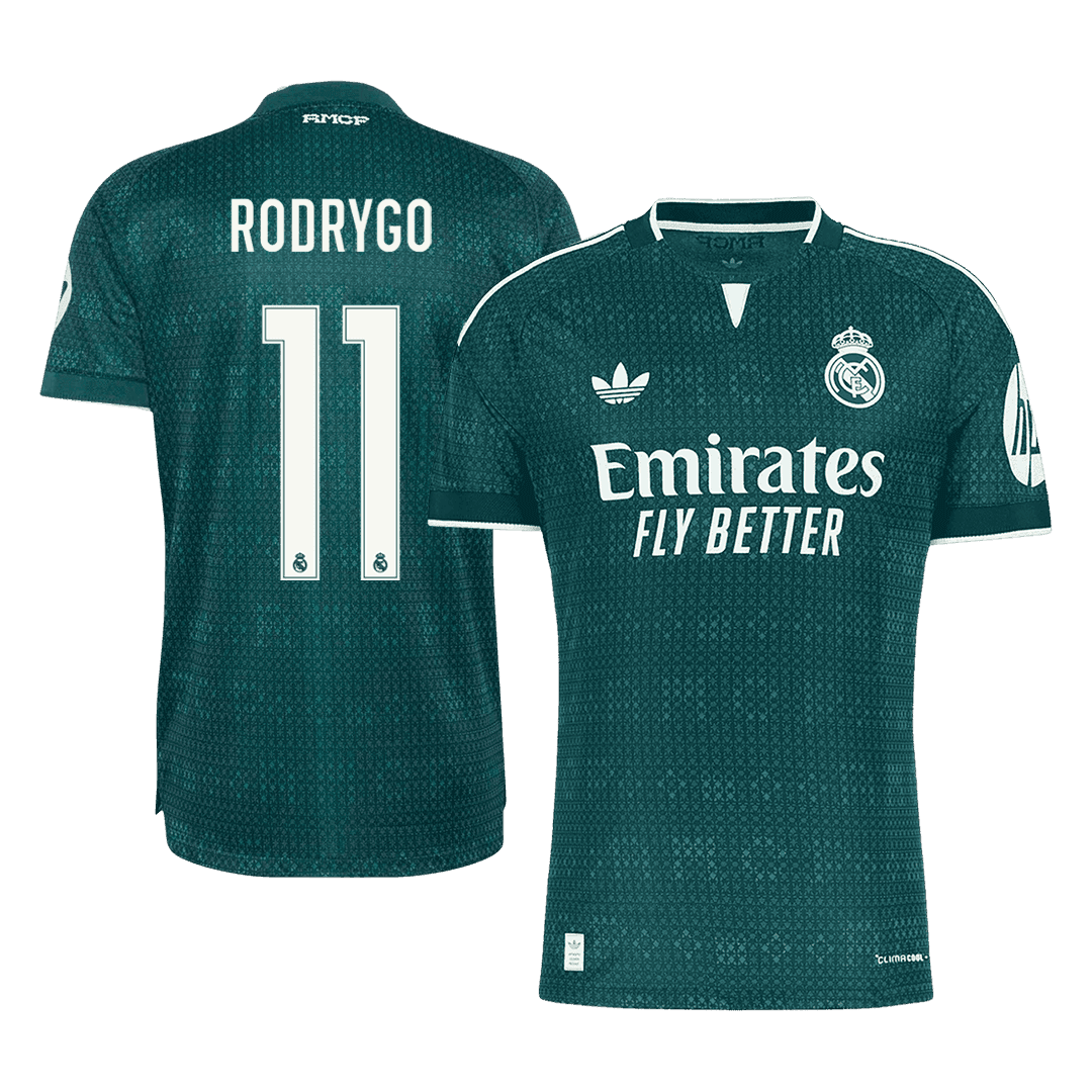 Real Madrid RODRYGO #11 Pryč Fotbalový dres 2026/27 - verze pro hráče